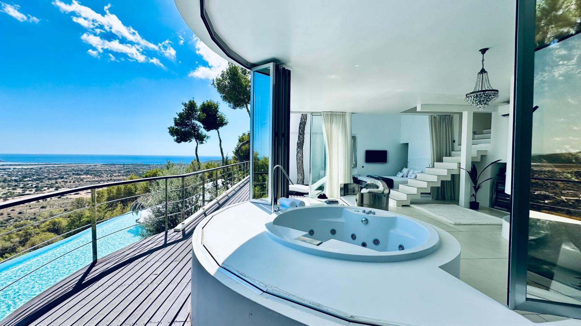 Villa Roca Ibiza - Un Paraiso Premium A Solo 10 Minutos De La Ciudad De Ibiza Y De Las Playas Cala Jondal Y Salinas Sant Jordi de ses Salines Extérieur photo